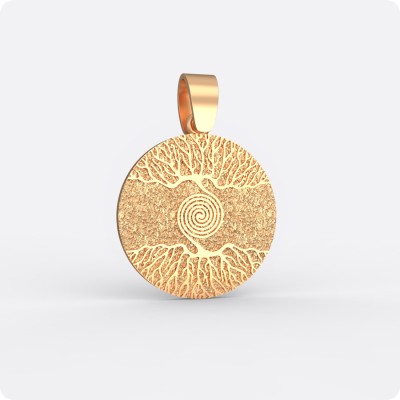 Амулет Древо Иггдрасиль из золота