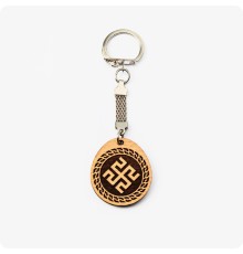 Брелок Родовик из дерева Бука