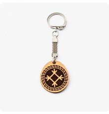 Брелок Целебник из дерева Бука