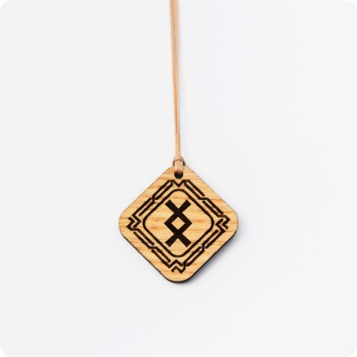 Руна Ингуз (Инг) из Ясеня