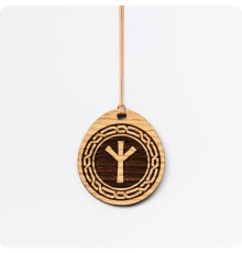 Руна Альгиз из дерева Ясеня (руна Тростника)