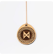 Руна Дагаз - Руна Глаз души из дерева