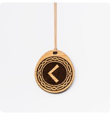 Руна Кано (Каун) из дерева Ясеня (руна Внутреннего взора)