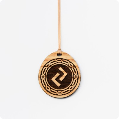 Руна Йера (Яро) из дерева Ясеня (руна Время урожая)