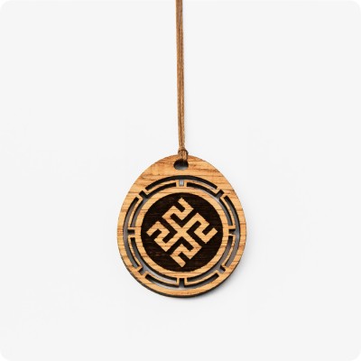 Оберег Родовик из дерева Дуба