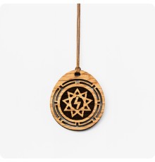 Оберег Перуница из дерева Дуба