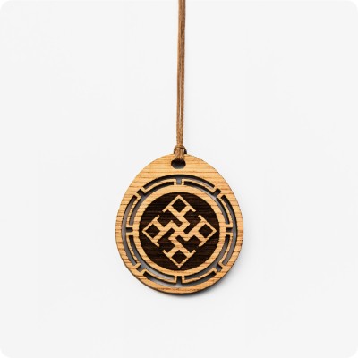 Оберег Духовная Сила из дерева Дуба