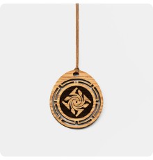 Оберег Гаруда из дерева Дуба