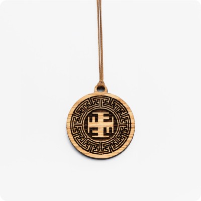 Оберег Ратибор из дерева