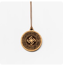 Оберег Сварга из дерева