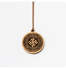 Оберег Одолень трава из дерева