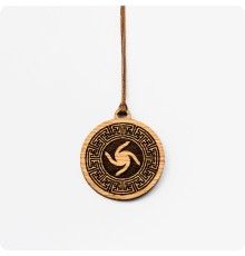 Оберег Велесовик из дерева