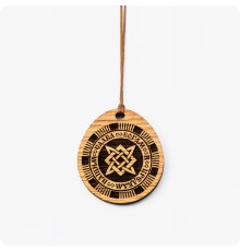 Оберег Звезда Руси (Квадрат Сварога) из Дуба