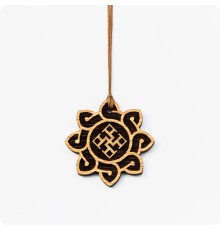 Оберег Духовная сила из Дуба в солнце