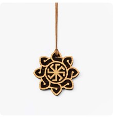 Оберег Ладинец из Дуба в солнце