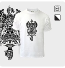 Футболка - Магический Волк