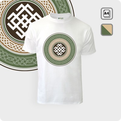 Футболка с символом Белобога - К.1861-01