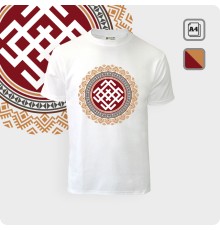 Футболка с символом Белобога - К.1863-01