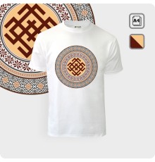 Футболка с символом Белобога - К.1862-01