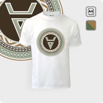 Футболка с Символом Велеса (Волоса) - К.1856-01