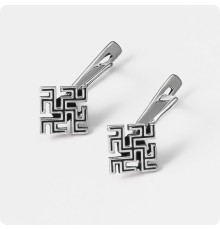 Серьги с Оберегом Одолень трава