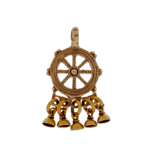 Подвеска из латуни - Колесо жизни