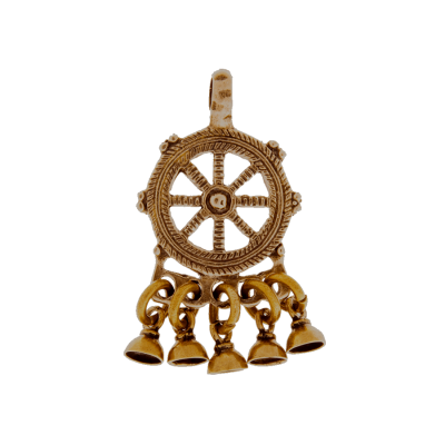 Подвеска из латуни - Колесо жизни