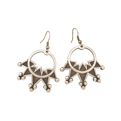 Серьги Радимичей из Латуни