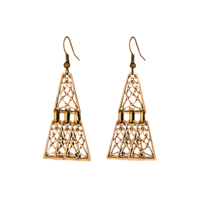 Серьги Мировое дерево из Латуни