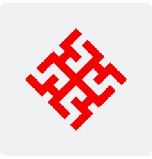 Наклейка с Оберегом Духобор без круга