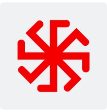 Наклейка с Оберегом Ладинец без круга