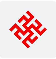 Наклейка с Оберегом Одолень трава без круга