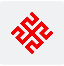 Наклейка с Оберегом Родовик без круга