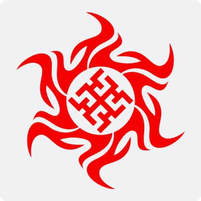 Наклейка с Оберегом Духобор