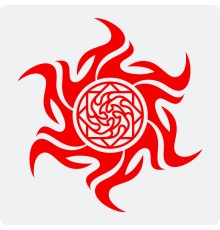 Наклейка с Оберегом Здрабережень