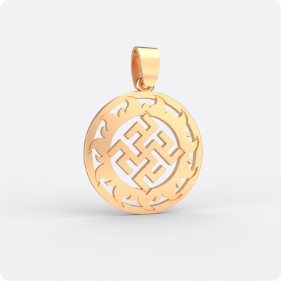 Оберег Одолень трава из золота в Солнечном Круге