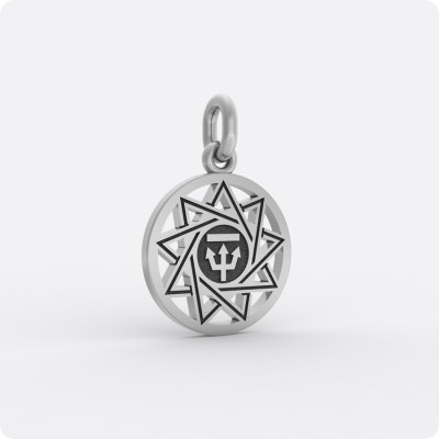 Чертог Ворона (малый) из серебра