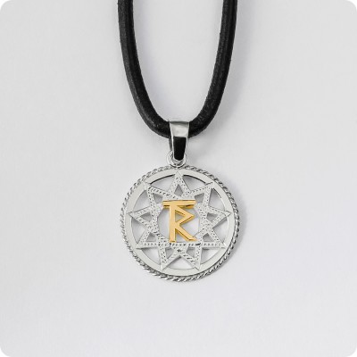 Чертог Раса (серебро с золотом) 