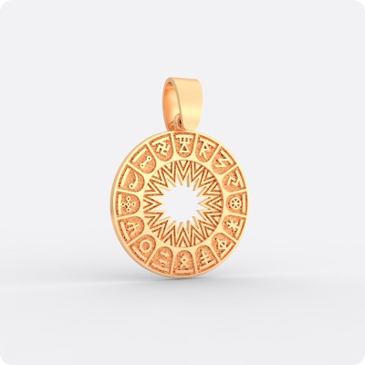 Сварожий круг (круг чертогов) из золота