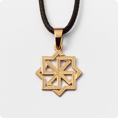 Оберег Молвинец из золота