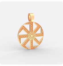 Коловрат с Молвинцем из золота