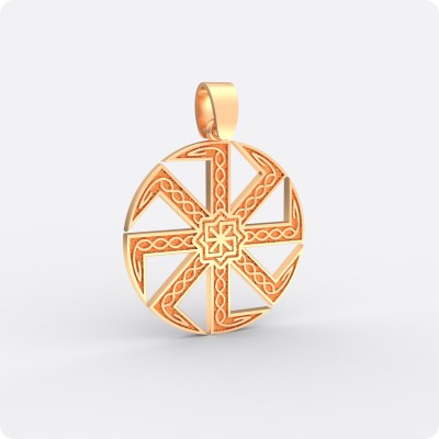 Коловрат с Молвинцем и чертогом Девы из золота