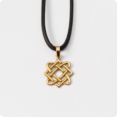 Оберег Звезда Лады-богородицы из золота