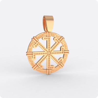 Оберег Колядник из золота