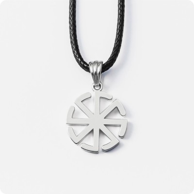 Оберег Ладинец из серебра (малый)