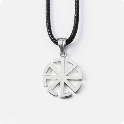 Оберег Колядник из серебра (малый)