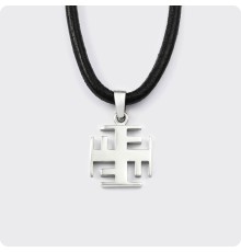 Оберег Ратибор из серебра (малый)