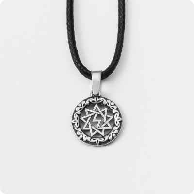 Оберег Перуница из серебра (малый)