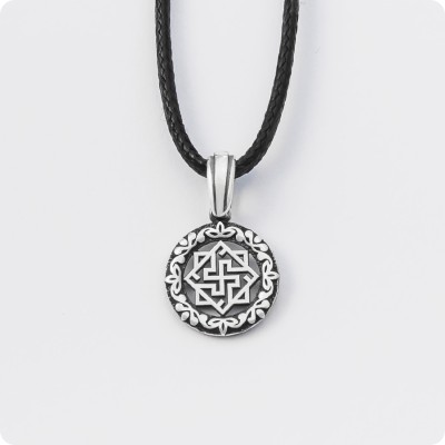 Оберег Валькирия из серебра (малый)