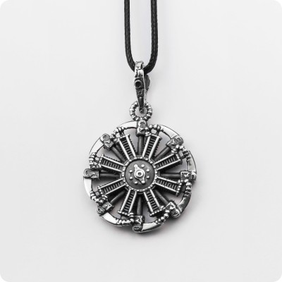 Коловрат - Авиамотор Стимпанк из серебра